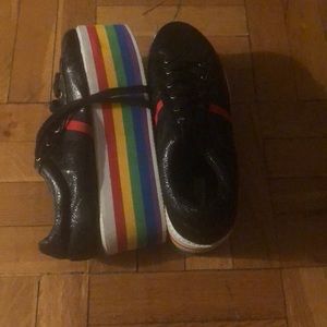Dolls kill rainbow platforms
